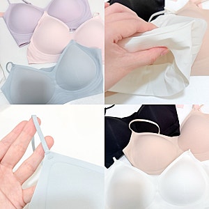 <26년 추석세일> 크라시앙 2cm 얇은끈 라이트핏 브라 S사이즈 착용 후기 [심리스 속옷 추천/ 노....