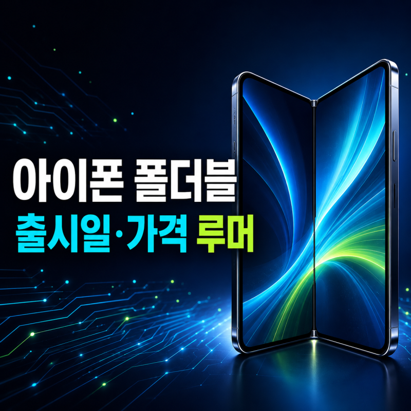 아이폰 폴더블 출시일 언제?｜예상 디자인·가격·루머 정리