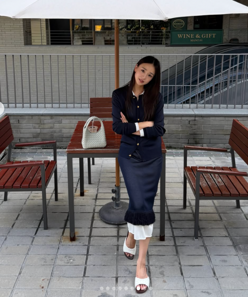 “싹 다 명품이라고?” 압도적 재력이 느껴지는 손연재 가디건 코디
