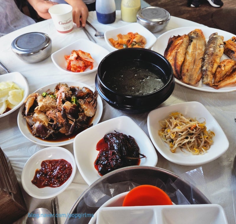 태안 만리포 천리포 현지인 맛집 어촌 밥상 주차 메뉴