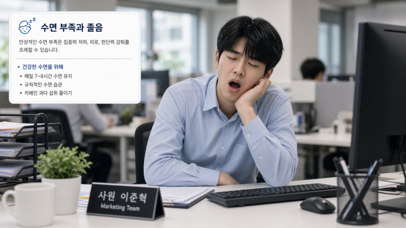 코를 안 골아도 생길 수 있다? 수면무호흡증의 숨겨진 신호