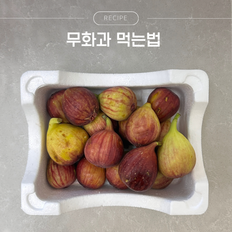제철 무화과 효능 손질부터 먹는법 보관법 총정리