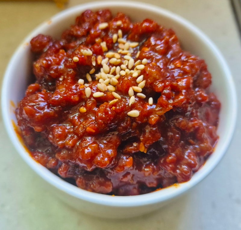 소고기 볶음고추장 만들기, 비빔밥에 넣으면 정말 맛있어요