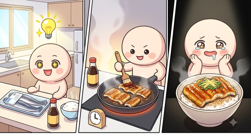 집에서 만드는 셰프급 민물장어 덮밥 비법! 10분 완성 레시피