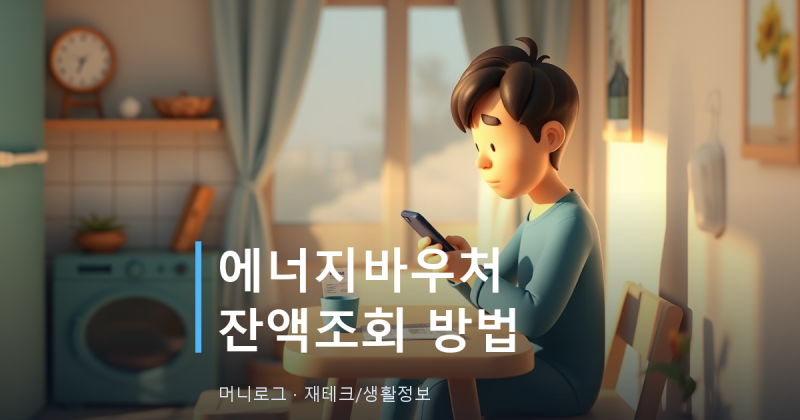 에너지바우처 잔액조회 방법, 사용기한 2027년 5월까지