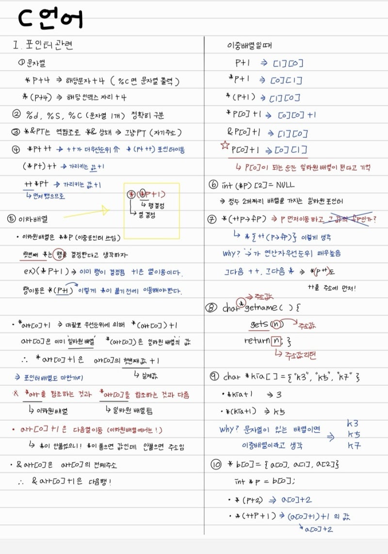 [정보처리기사 실기] 25년 3회 비전공자 1트 실기 합격 후기 ( 정리노트 공유)