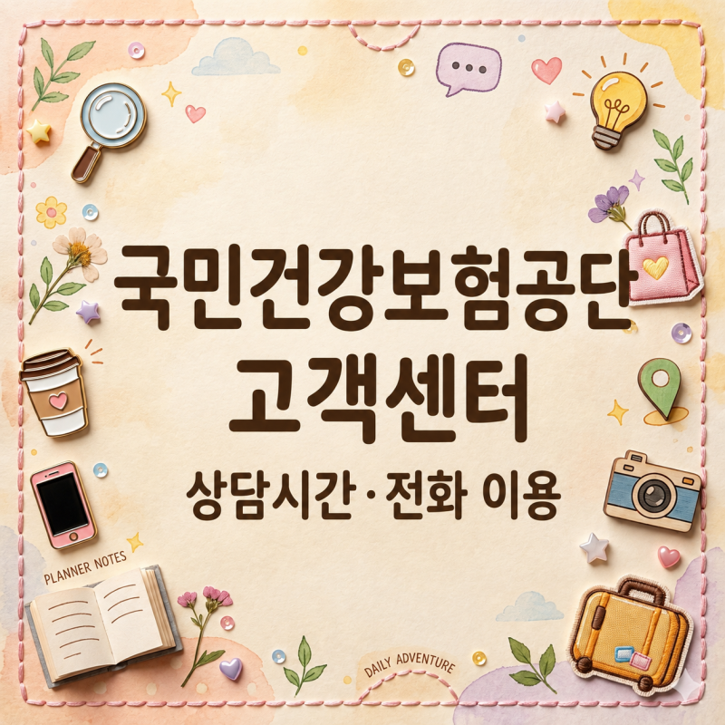 국민건강보험공단 고객센터, 상담 가능한 시간 언제일까?