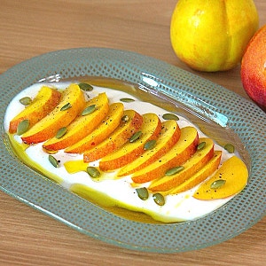 천도복숭아 샐러드 제철 복숭아 맛있게 먹는법 여름 디저트
