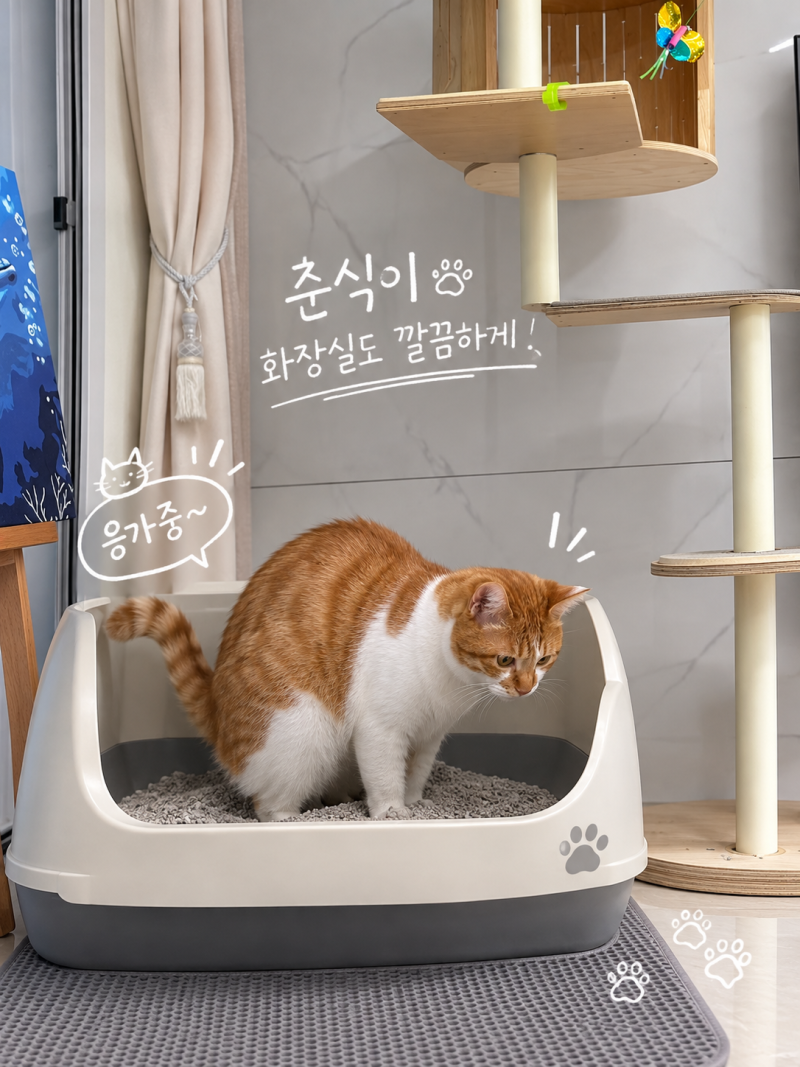 고양이 화장실 관리법 총정리｜냄새 없는 집 만들기