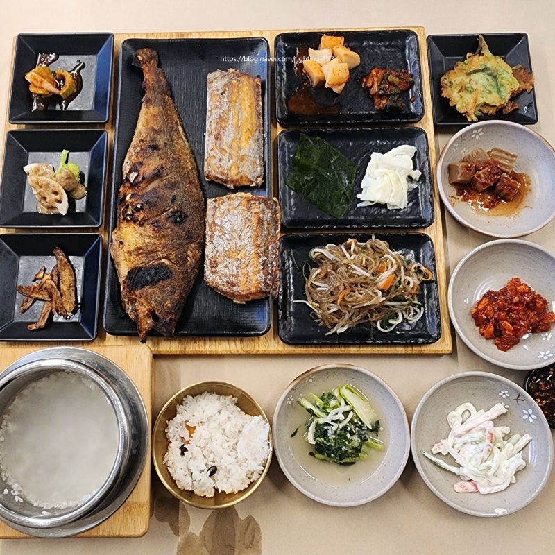 서면 점심 추천 한정식 맛집 예담골에온고등어