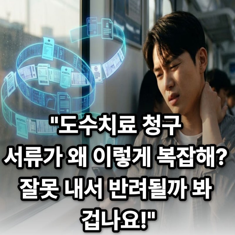 현대해상 도수치료 청구, 이것 없으면 100% 반려!반려 없이 한 번에 보험금 받는 필수 서류 리....