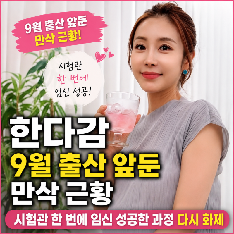 한다감 9월 출산 앞둔 만삭 근황｜시험관 한 번에 임신 성공한 과정 다시 화제