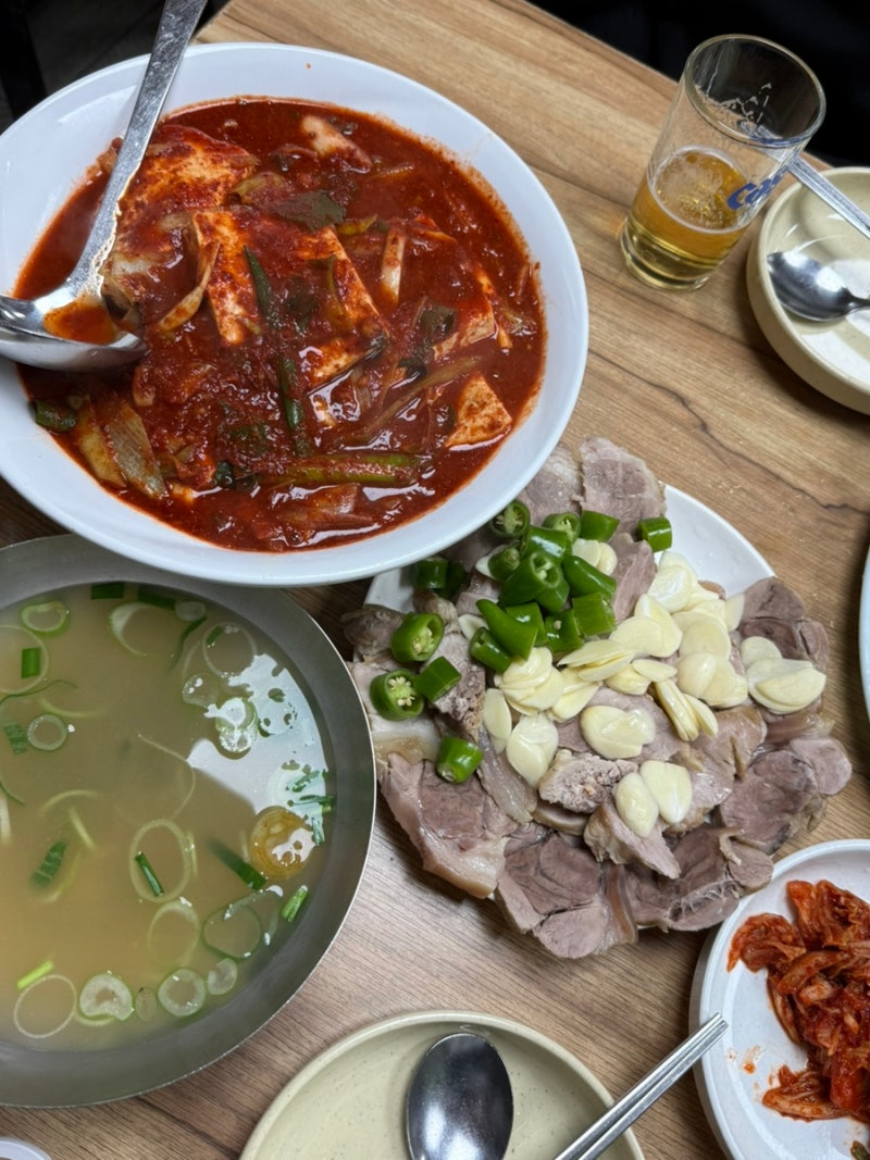 [대전] 두부두루치기 맛집 광천식당ㅣ수육 후기·가격·웨이팅(feat. 바로그집 떡볶이)