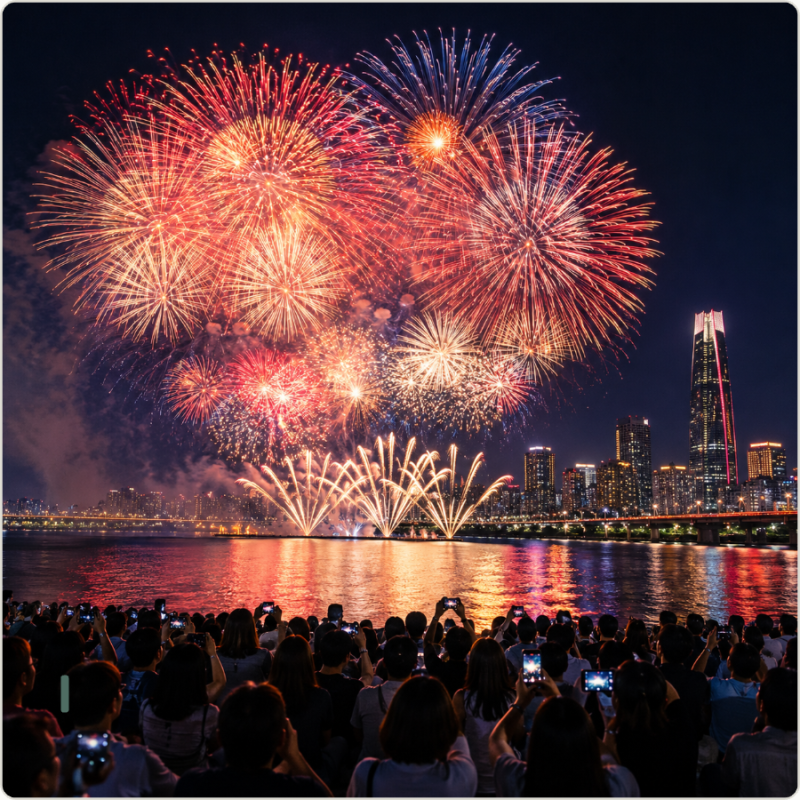 2026 여의도 불꽃축제 언제? 시간 티켓 명당까지 한눈에