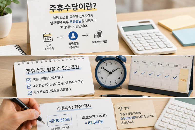 주휴수당 누가 받을까?