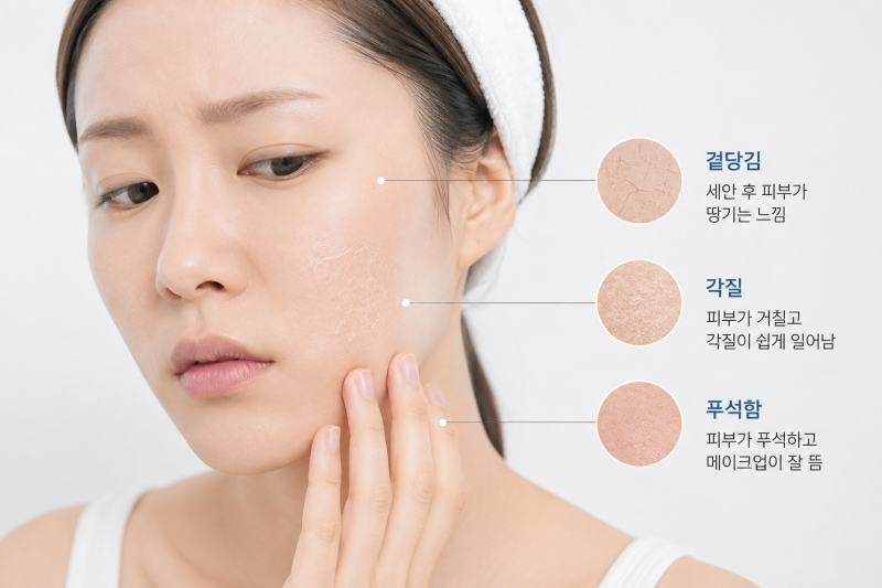 수부지 뜻부터 건성 지성 차이까지, 내 피부타입 구별하는 법