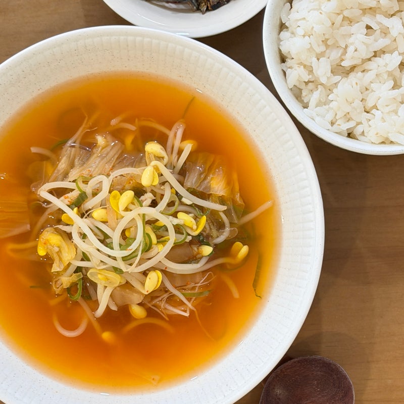 김치 콩나물국 레시피 10분 완성 김치국 끓이는법