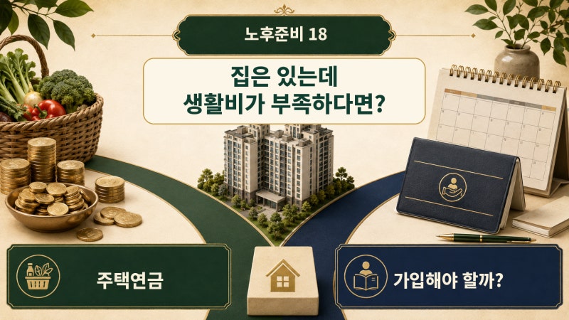 집은 있는데 생활비가 부족하다면? 주택연금, 가입해야 할까?