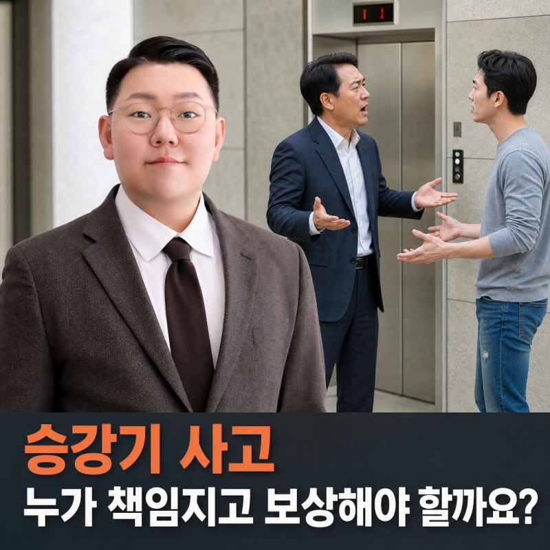 승강기 사고 누가 책임지고 보상해야 할까요?