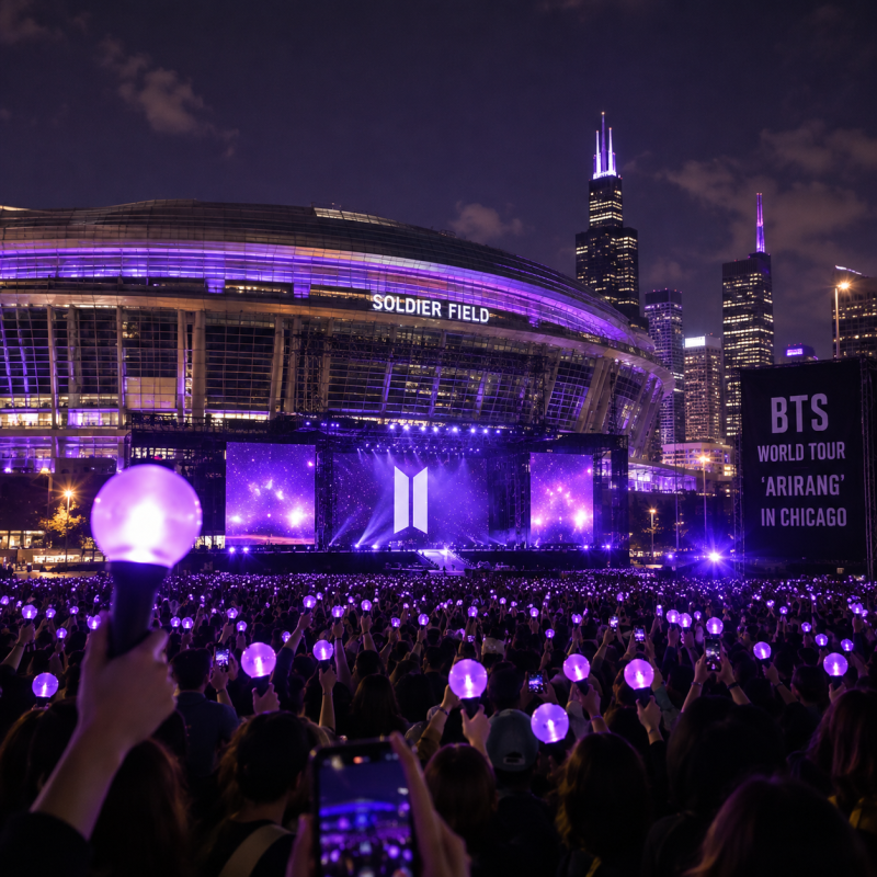 BTS 시카고 콘서트 8월 27·28일, 공연일이 BTS 데이가 됐습니다