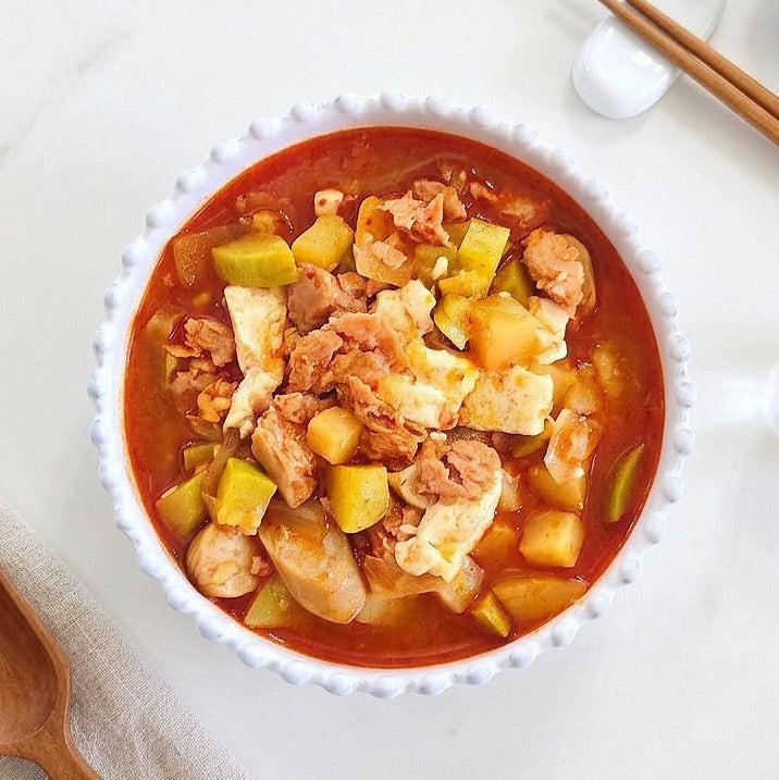 스팸 감자 짜글이 레시피! "밥도둑" 감자 스팸 찌개 만들기