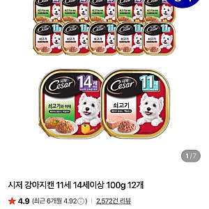 [내돈내산]노견 마즈 습식사료 시저, 힐스 사료 재구매