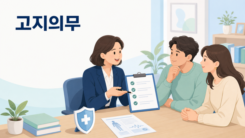 보험 가입 전 고지의무, 건강체와 유병자보험은 어떻게 다를까요?