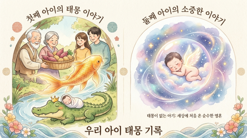 다양한 태몽 해몽, 그리고 태몽이 없는 아기
