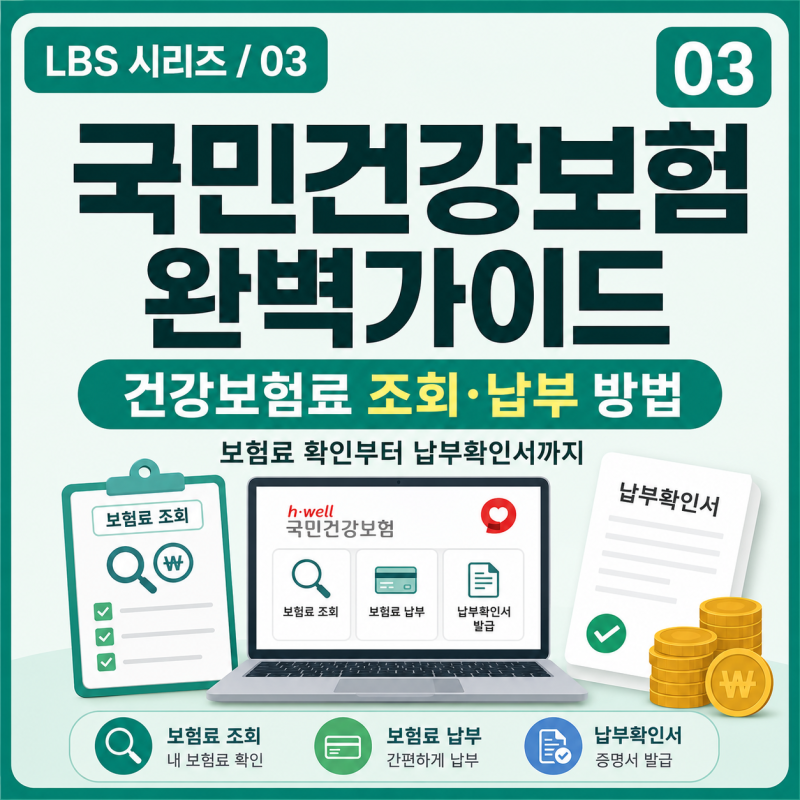 [ 국민건강보험 완벽가이드 ③ ] 건강보험료 조회·납부 방법｜ 보험료 확인부터 납부....