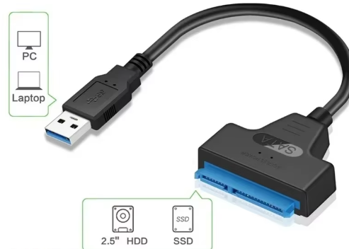 USB 3.0 to SATA 변환 케이블, 2.5인치 HDD·SSD를 USB로 간편하게 연결 대전 세종 충남 충북 충청 남....