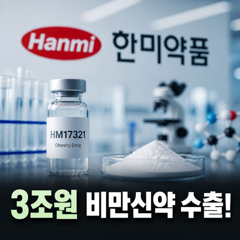 한미약품 비만신약 3.2조 기술수출