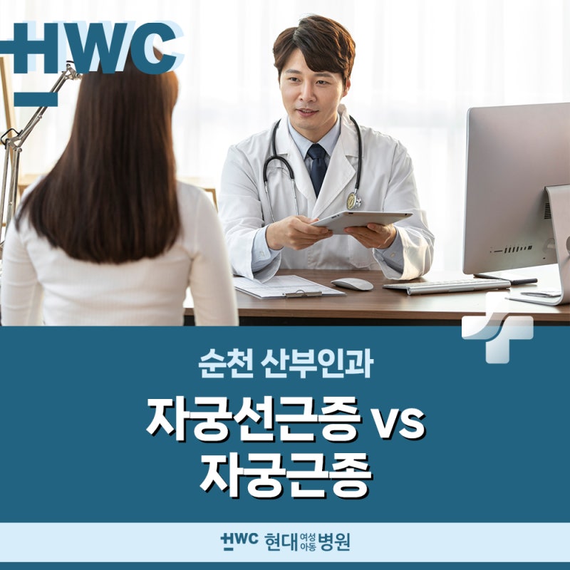 순천산부인과 :: 자궁선근증은 자궁근종과 어떻게 다를까요?