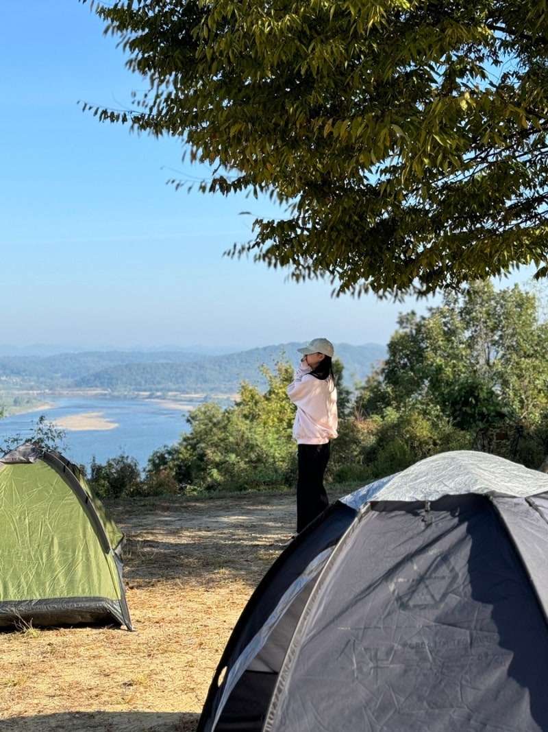 [파주 차박] 장산전망대 백패킹 입문 추천 | 서울 근교 무료 캠핑 | 별 보는 명소