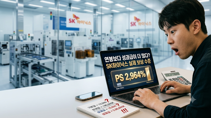 SK하이닉스 성과급 얼마?｜신입 연봉보다 중요한 PS·성과급 실제 수준