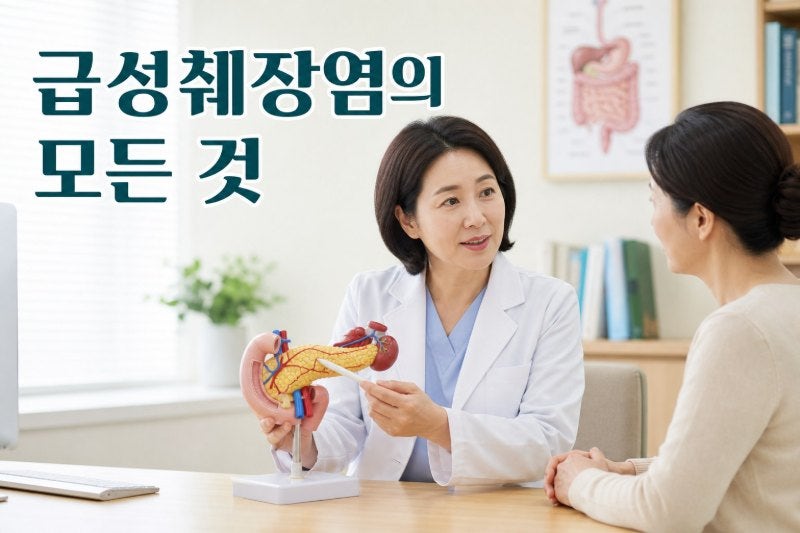 급성췌장염의 모든 것: 의사가 설명하는 원인, 증상, 치료와 회복 기간