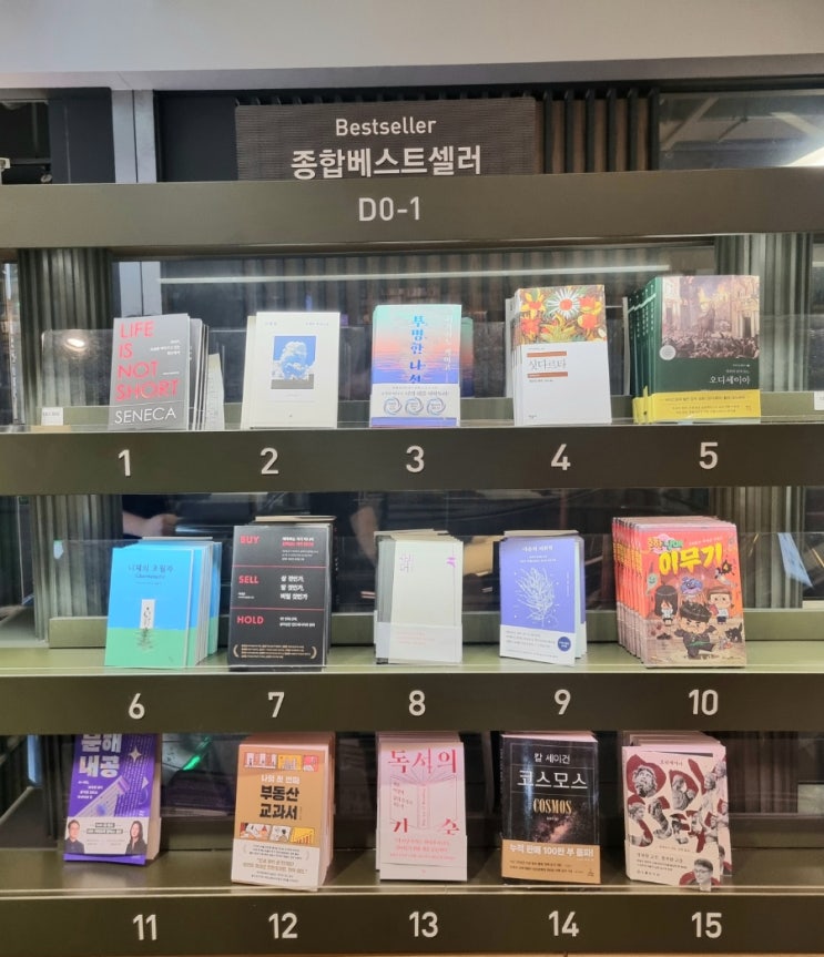 8월 책 추천! 교보문고 베스트셀러 둘러보기 (내가 선택한 오디세이....
