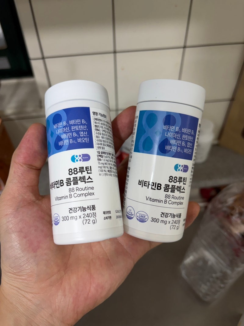 [88루틴] 비타민B 컴플렉스 추천 효능 섭취방법 선택기준 총정리