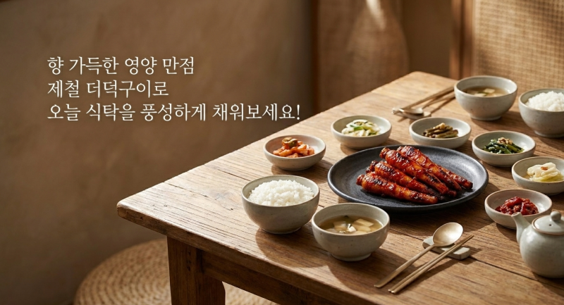 땅속의 강한 힘 !!!!! 더덕을 맛보자