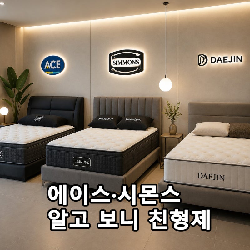 에이스침대·시몬스, 알고 보니 친형제 회사? 대진침대 오해와 과거 담합 팩트체크