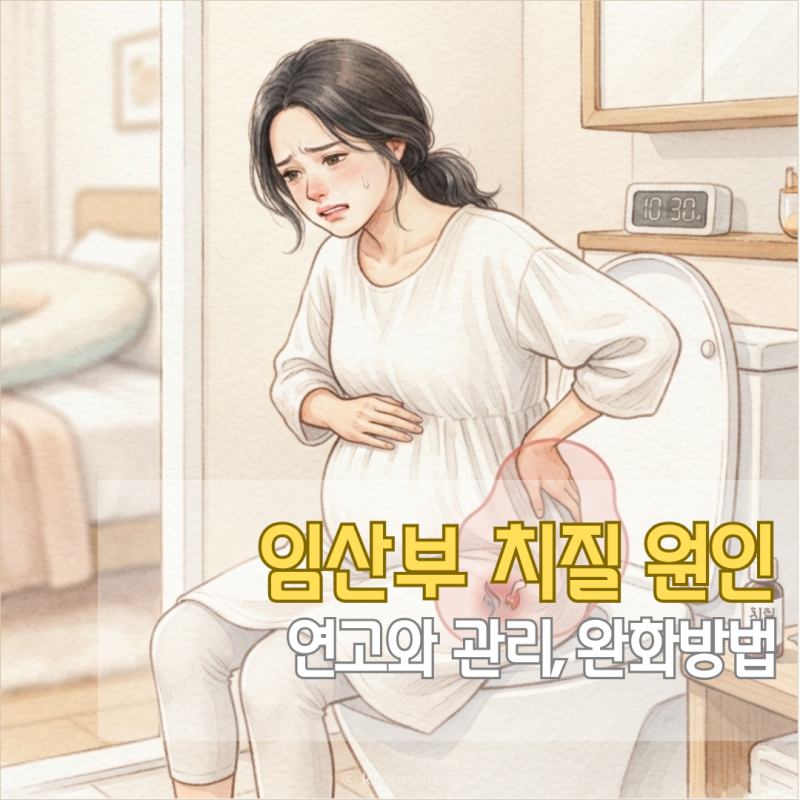 임산부 치질 원인, 연고와 관리·완화 방법