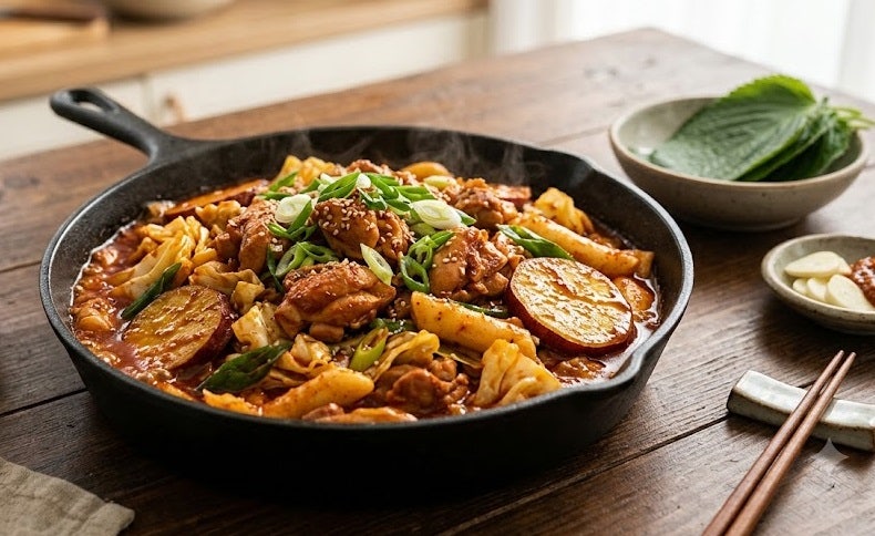 [춘천 닭갈비 황금레시피], 언니가 직접 해보고 알려주는 진짜 맛있는 춘천 닭갈비 -- 이렇게....