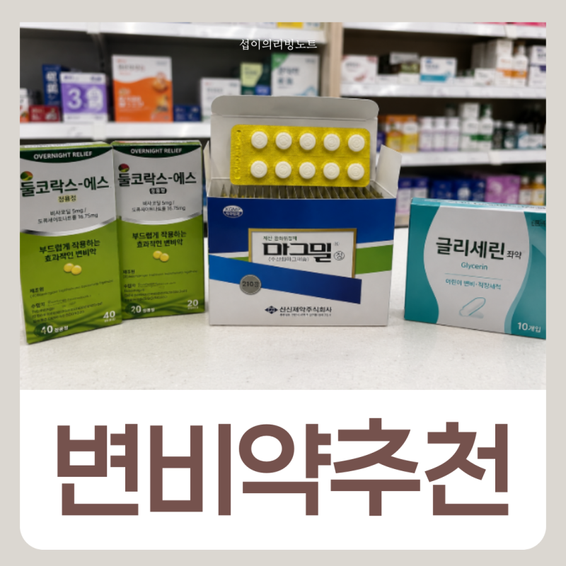 약국 변비약 추천 가격 종류