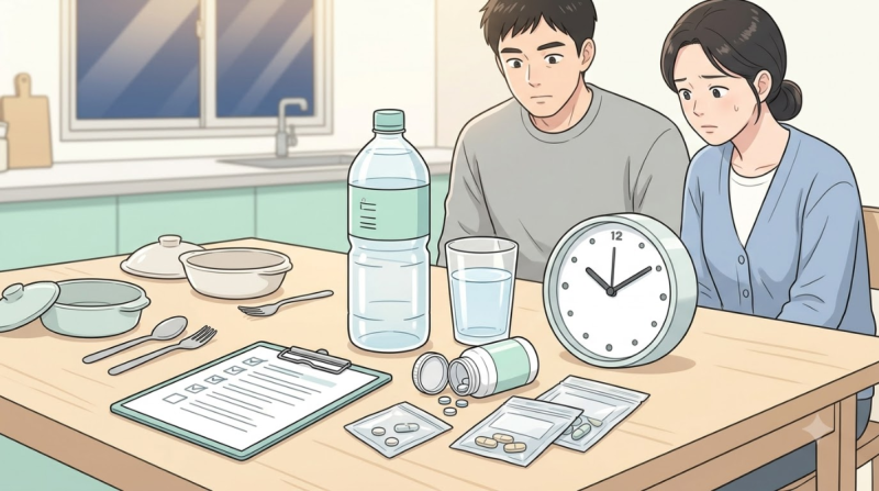 건강검진 전날 금식 물 약 복용 및 대장내시경 팁