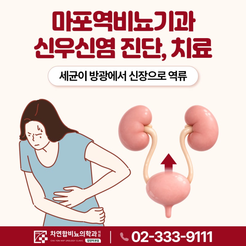 마포역비뇨기과 신우신염 진단, 치료 어떻게 진행될까?