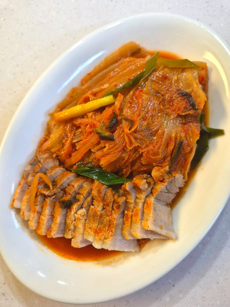 [오늘의 요리] 통삼겹살 김치찜
