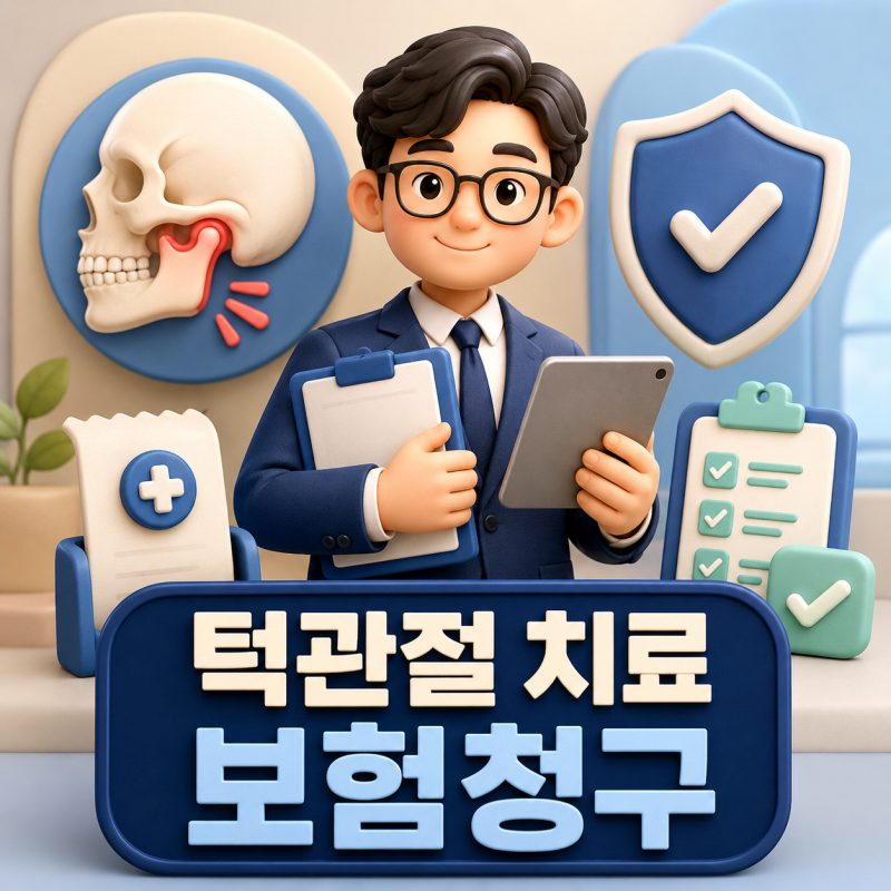 턱관절 치료 보험청구와 실손·수술·진단 보장은 어떻게 다를까요?