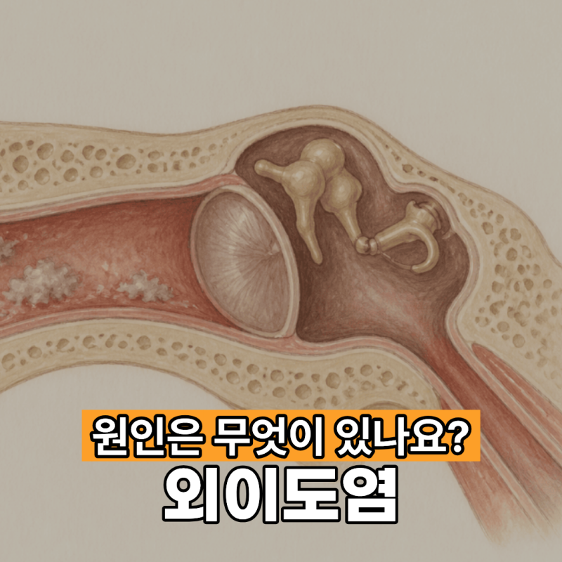 외이도염 원인은 무엇이 있나요?