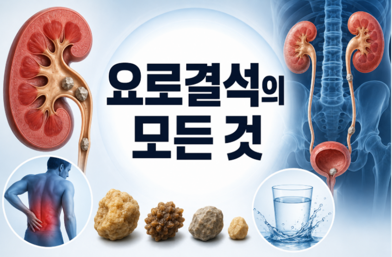 요로결석이란? 원인·증상·진단·치료·예방법 총정리