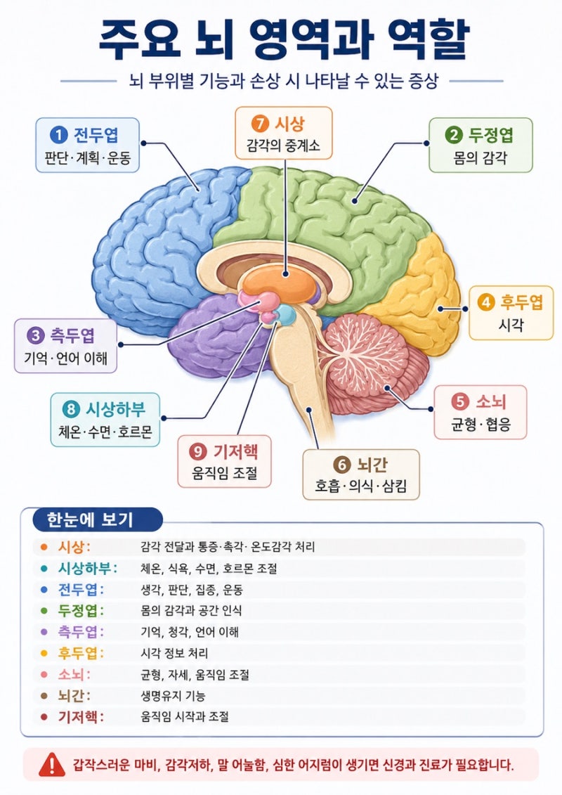 물리치료사가 알려주는 한쪽마비,감각저하 원인(+뇌졸중,뇌출혈)