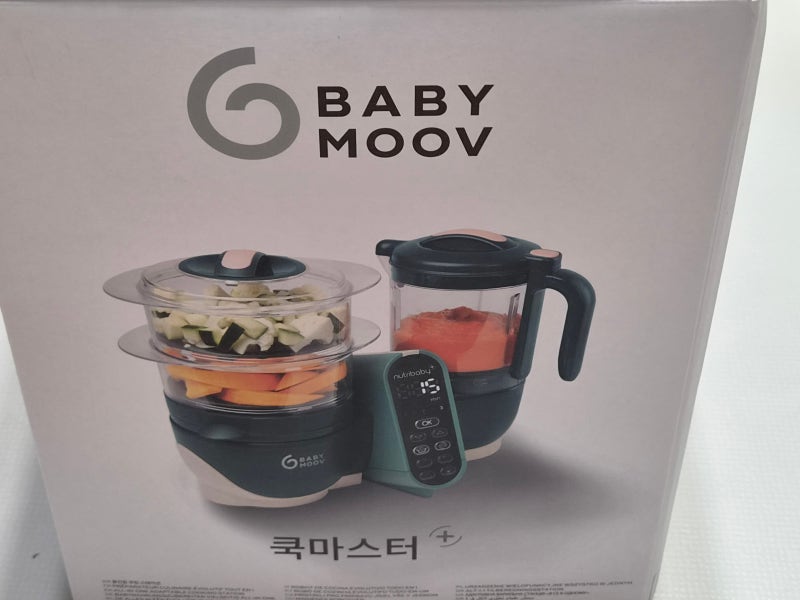 베이비무브 쿡마스터기 개봉기! 초기 이유식 준비물 첫 세척법까지 총정리